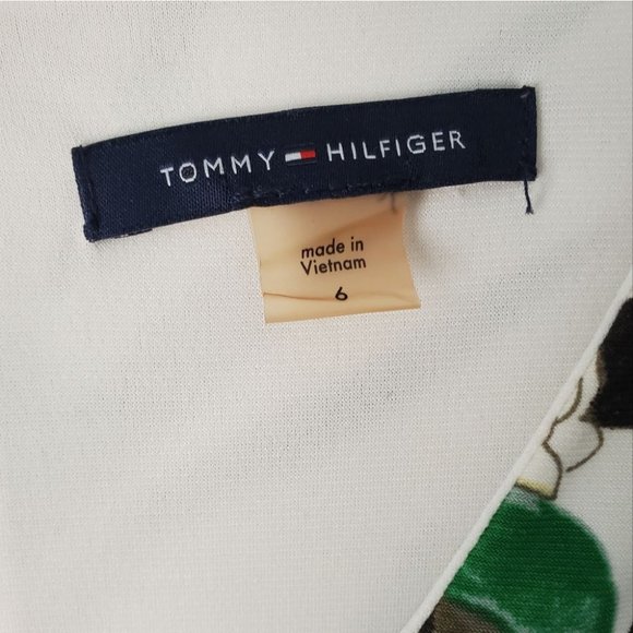 BEAUTIFUL FLORAL SLEEVELESS TOMMY HILFIGER DRESS SIZE 6 - Picture 12 of 16